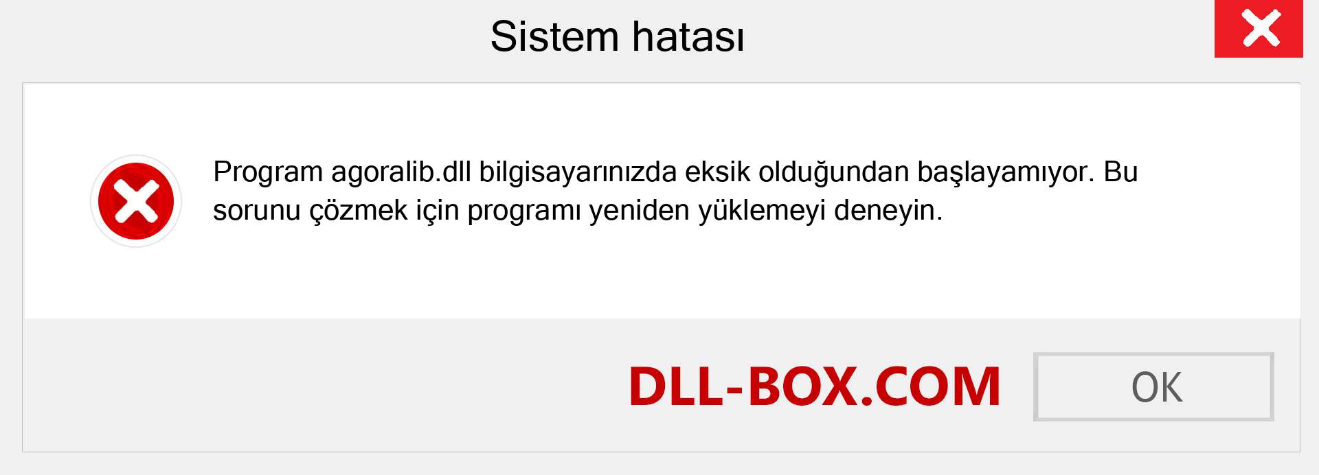 agoralib.dll dosyası eksik mi? Windows 7, 8, 10 için İndirin - Windows'ta agoralib dll Eksik Hatasını Düzeltin, fotoğraflar, resimler